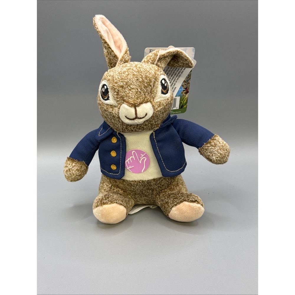 Peter Rabbit Movie Singing Plush Doll by Dan Dee Collector's Choice 2026 8"